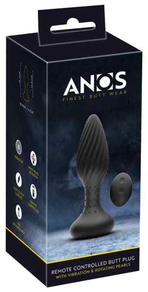 ANOS RC butt plug Rotation & Vibration