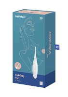 Twirling Fun Tip Vibrator - White