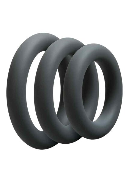 3 C-Ring Set Thick Slate