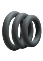 3 C-Ring Set Thick Slate