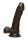 The D - Slim D - 6 Inch With Balls Firmskyn - Chocolate