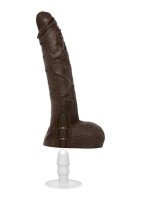 Jason Luv - Ultraskyn Cock - Vac-U-Lock Suction Cup Chocolat 25.5cm