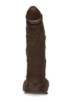 Jason Luv - Ultraskyn Cock - Vac-U-Lock Suction Cup Chocolat 25.5cm