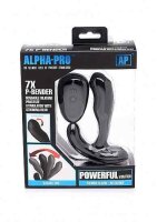 7X P-BENDER Bendable Prostate Stimulator with Stroking Bead - Bl