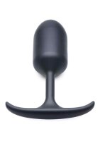 Premium Silicone Weighted Anal Plug - Large