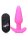 21X Vibrating Silicone Butt Plug with Remote Control - Pink