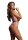 2er Set Bustier mit Highwaist-Strapsslip pink Batik One Size