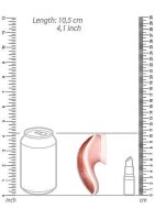 Hands  free Suction & Vibration Toy Rose Gold