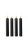 Shots small Teasing wax candles 4 pieces black