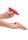Shots small Teasing wax candles 4 pieces red