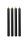 Shots large teasing wax candles 4 pieces black