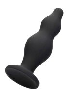 Bubble Butt Plug Black 3,5 cm