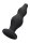 Bubble Butt Plug Black 3,5 cm