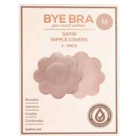 Bye Bra Silk Nipple Covers M Natur 3 Pairs