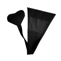 Bye Bra Adhesive Thong Black One Size