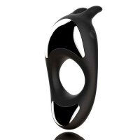 FeelzToys  Zeus Dual Vibe Cock Ring Black