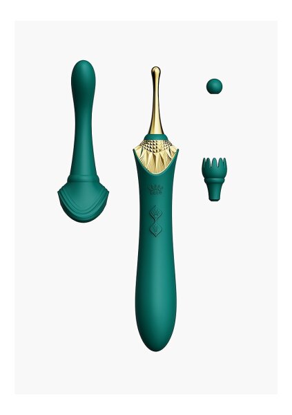 Zalo Bess Vibrator Turquoise Green