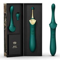 Zalo Bess Vibrator Turquoise Green