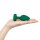 B-Vibe Vibrating Jewel Plug M/L Emerald