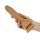 Naked Addiction Thrusting Dong with Remote 9 Inch Caramel