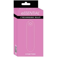 PowerBullet Essential Power Bullet Vibrator with Case 9 Fuctions Pink