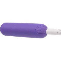 PowerBullet Essential Power Bullet Vibrator with Case 9 Functions Purple
