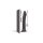 Strap-On-Me Semi-Realistic Dual Density Bendable Dildo Black XL