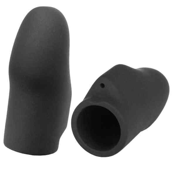ElectraStim Silicone Noir Explorer Finger Sleeves